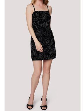 Lost + Wander Garden Gala Metallic Floral Minidress